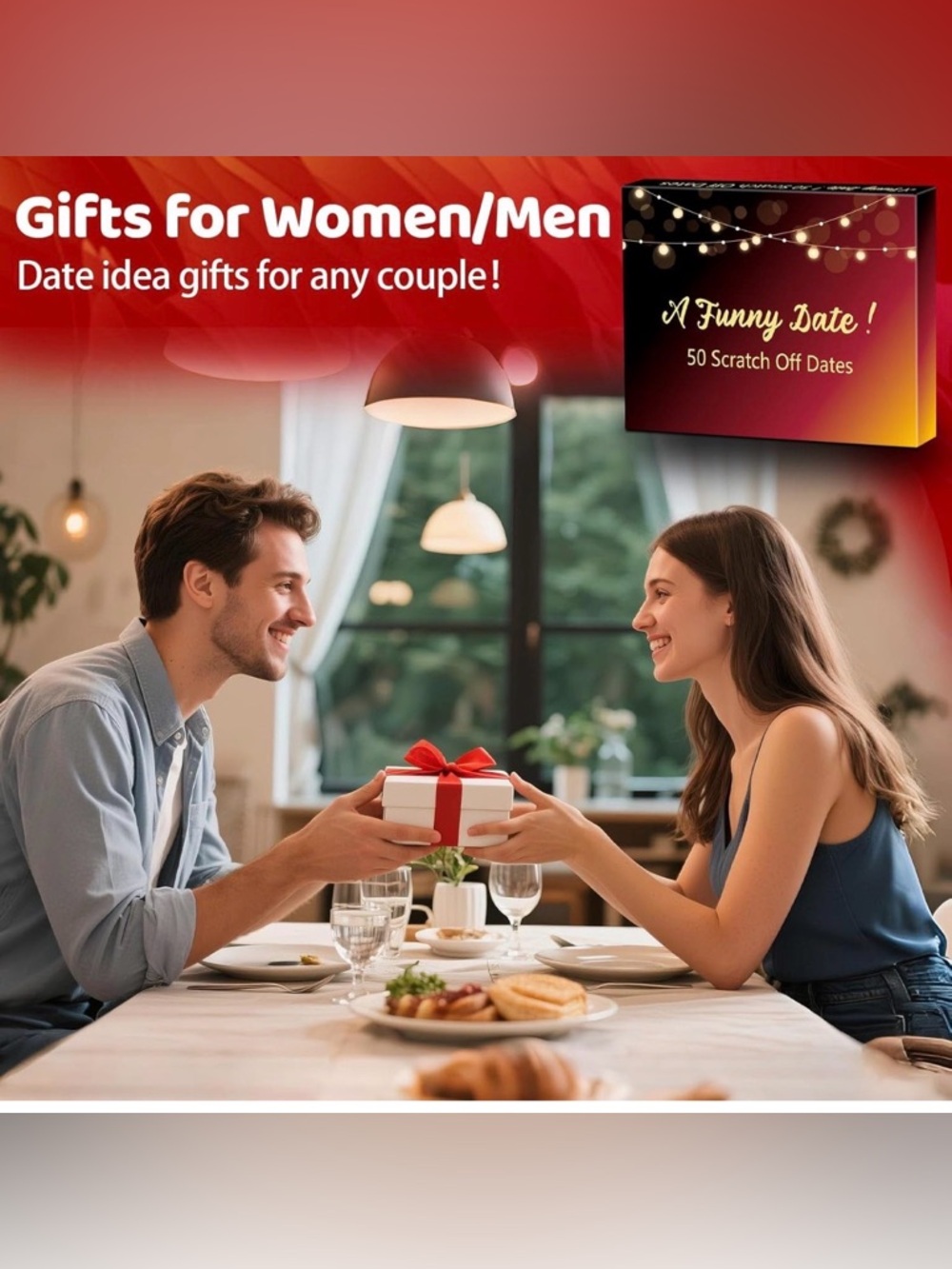 5/$25 A Funny Date - 50 Scratch Off Dates